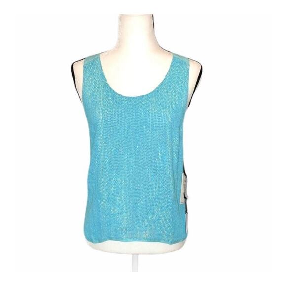 MLV Sequin T-Back Tank by Mayren Lee Viray NWT size Medium - Picture 2 of 7